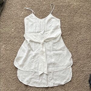 Express cami tie front tunic